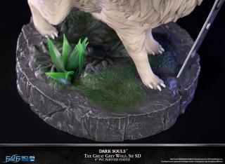 Sif the Great Grey Wolf SD 9" Statue