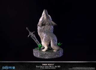 Sif the Great Grey Wolf SD 9" Statue