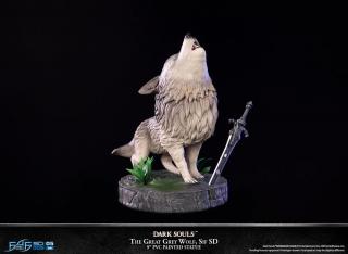 Sif the Great Grey Wolf SD 9" Statue