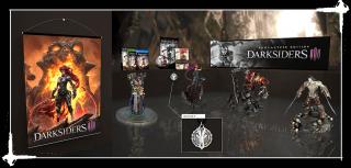 Fury, Death, War & Vulgrim Statues, Runic Amulet & Wallscroll