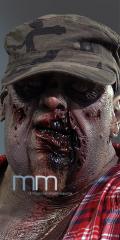 Zombie Life-Size Statue