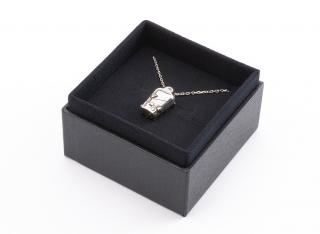 BB Pod Silver Necklace