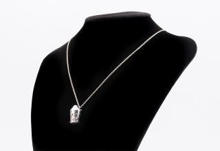 BB Pod Silver Necklace