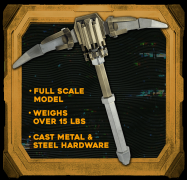 Metal Pickaxe Replica Kit