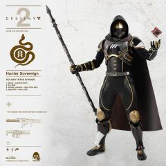 Hunter Sovereign Golden Trace Shader 1/6 Scale Figure
