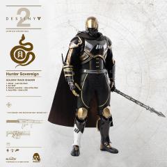 Hunter Sovereign Golden Trace Shader 1/6 Scale Figure