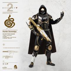 Hunter Sovereign Golden Trace Shader 1/6 Scale Figure