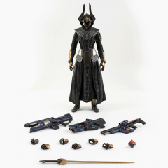 Warlock Mercury Vex Chrome Shader 1/6 Scale Figure (exclusive)
