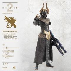 Warlock Philomath Golden Trace Shader 1/6 Scale Figure