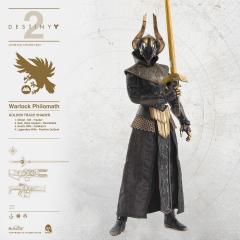 Warlock Philomath Golden Trace Shader 1/6 Scale Figure