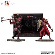 Rend Barbarian & Blood Necromancer 1:12 Scale Statue 2-Pack