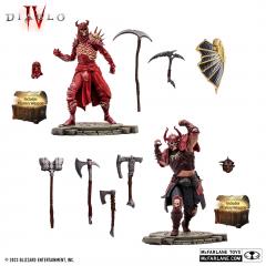 Rend Barbarian & Blood Necromancer 1:12 Scale Statue 2-Pack