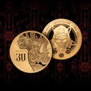 Diablo 30th Anniversary .5 oz Gold Medal