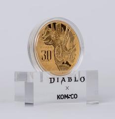 Diablo 30th Anniversary .5 oz Gold Medal