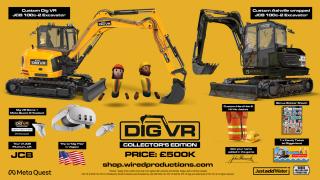 JCB 100C-2 Excavators, Hard Hat, Hi-Vis Vest, Meta Quest 3 & More