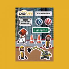 JCB 100C-2 Excavators, Hard Hat, Hi-Vis Vest, Meta Quest 3 & More