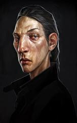 Female Thug Portrait 1 (Art Print)