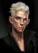 Female Thug Portrait 2 (Art Print)