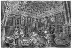 Women of Karnaca at Tea Time (Art Print)