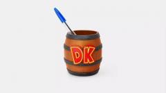 Donkey Kong Pencil Barrel