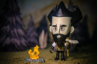 Bearded Survivor Wilson Figure