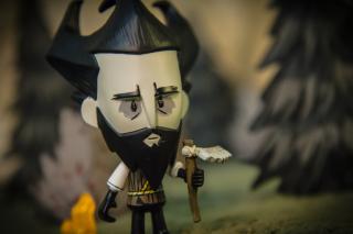 Bearded Survivor Wilson Figure