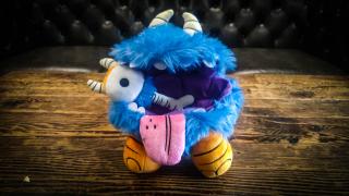 Chester Plush (Blue Cotton Candy)