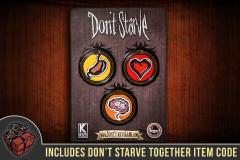 Hunger, Health & Sanity Pin Set