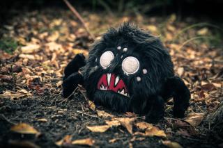 Spider Plush (Black)