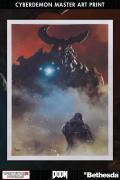 Cyberdemon Master Art Print
