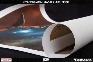 Cyberdemon Master Art Print