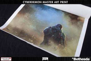 Cyberdemon Master Art Print