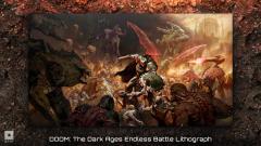 Endless Battle Lithograph