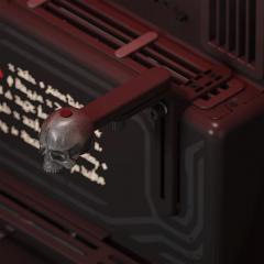 HS 420 Doom: Dark Ages Edition PC Case