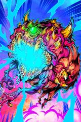 Cacodemon Lithograph (open edition)