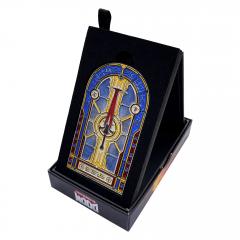 Crucible Sword Stained Glass Window Ingot
