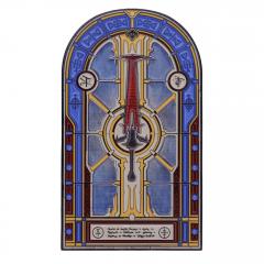Crucible Sword Stained Glass Window Ingot