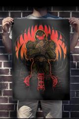 Daisy & Slayer Screenprint
