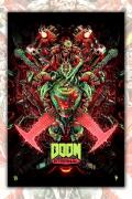 DOOM Eternal Luke Preece X Billelis Lithograph