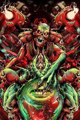 DOOM Eternal Luke Preece X Billelis Lithograph