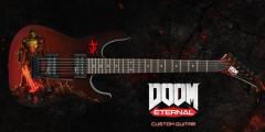 Dinky JS12 Custom DOOM Guitar
