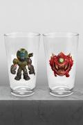 Doom Gibbo Collectibles Pub Glass Set