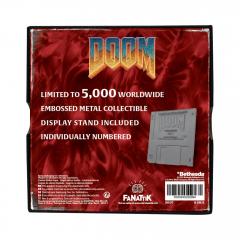Doom Silver Floppy Disk
