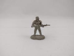 Zombie Marine w/ Autorifle Pewter Miniature