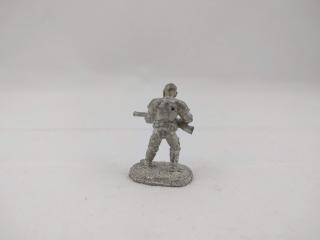 Zombie Marine w/ Shotgun Pewter Miniature (Sergeant)