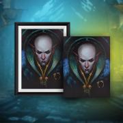 Dread Wolf Canvas Print