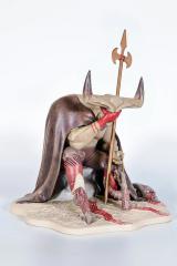 Iron Bull: Wheel of Fortune Tarot Statue #1