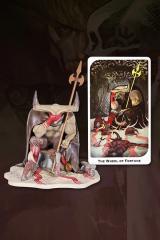 Iron Bull: Wheel of Fortune Tarot Statue #1