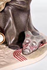Iron Bull: Wheel of Fortune Tarot Statue #1