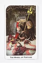 Iron Bull: Wheel of Fortune Tarot Statue #1